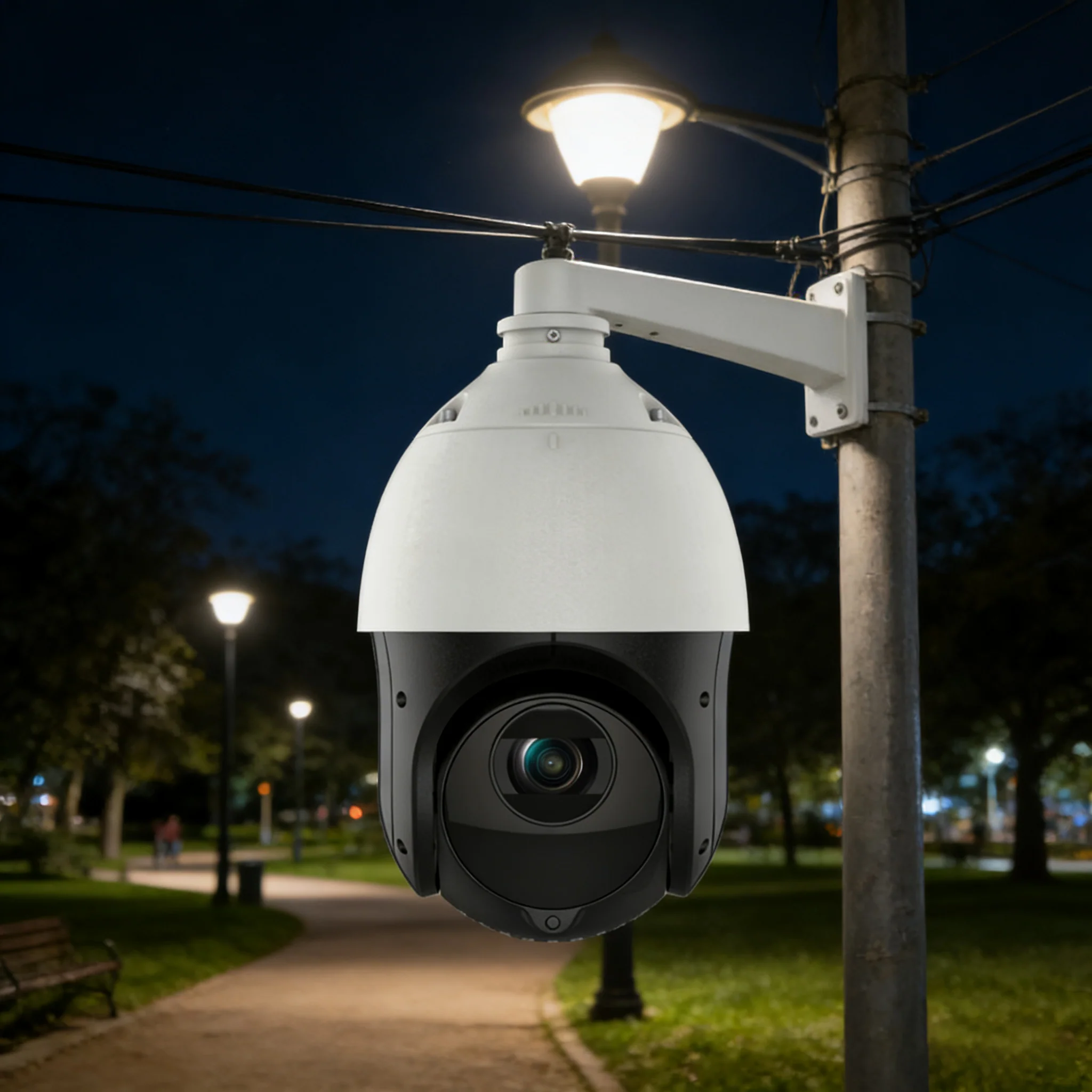 HIK DS-2DE4415IW-DE(T5) 4-inch 4 MP 15X Powered by DarkFighter IR Network Speed Dome