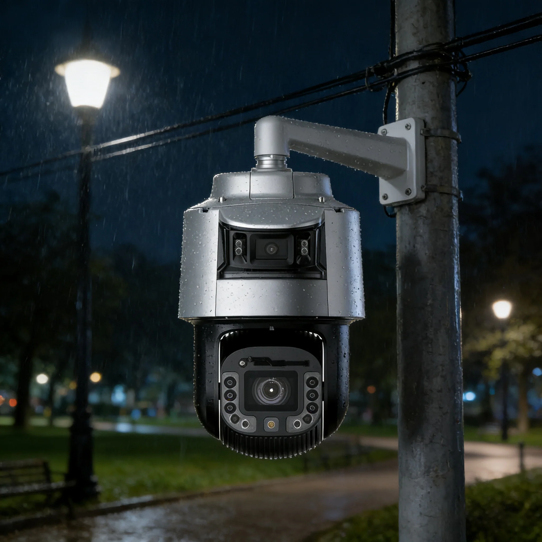 HIK DS-2SF8C442MXS-DLW(14F1)(P3) TandemVu 8-inch 4 MP 42X DarkFighter Network Speed Dome